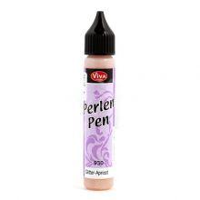 Краска для создания жемчужин Viva-Perlen Pen, цвет 930 блестки абрикос, 25 мл