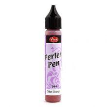 Краска для создания жемчужин Viva-Perlen Pen, цвет 944 блестки оранжевый, 25 мл
