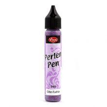 Краска для создания жемчужин Viva-Perlen Pen, цвет 945 блестки фуксия, 25 мл