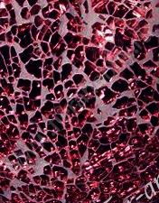 Мозаика Glorex-Crackle mosaic, лист 15x20 см, цвет 04 ярко-красный ― Интернет магазин FieraHobby