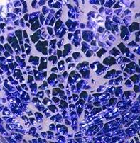 Мозаика Glorex-Crackle mosaic, лист 15x20 см, цвет 06 синий