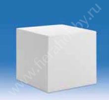 Куб 15*15 см, фигурка из пенопласта Glorex ― Интернет магазин FieraHobby