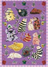Бумага, Calambour EXC 161, 35х50 см, смешные коты