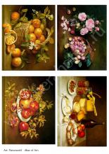 Naturmort2, декупажная карта от Base of art, плотность 30гр/м2, формат А4