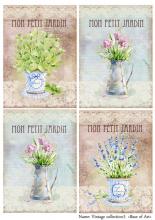 Vintage collection 5, декупажная карта от Base of art, плотность 30гр/м2, формат А4