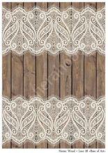 Wood+Lace 28, Декупажная карта Base of art  30 гр/м2 (Формат: А3 297х420мм)