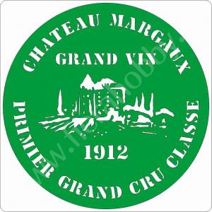 Grand vin 1912, 15см,Трафарет на клеевой основе ― Интернет магазин FieraHobby