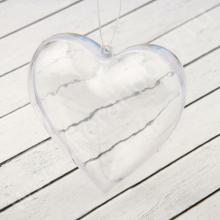 Фигурка из пластика, сердце, 10 см