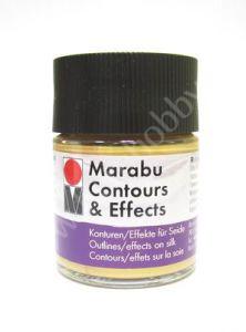 Fierahobby.ru - Контур-эффект по шелку Marabu-Countours&Effects 784 металлик золото