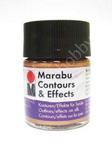 Fierahobby.ru - Контур-эффект по шелку Marabu-Countours&Effects 787 металлик медь