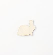 Маленький кролик, заготовка фанера, 3,5х2,8х0,3см
